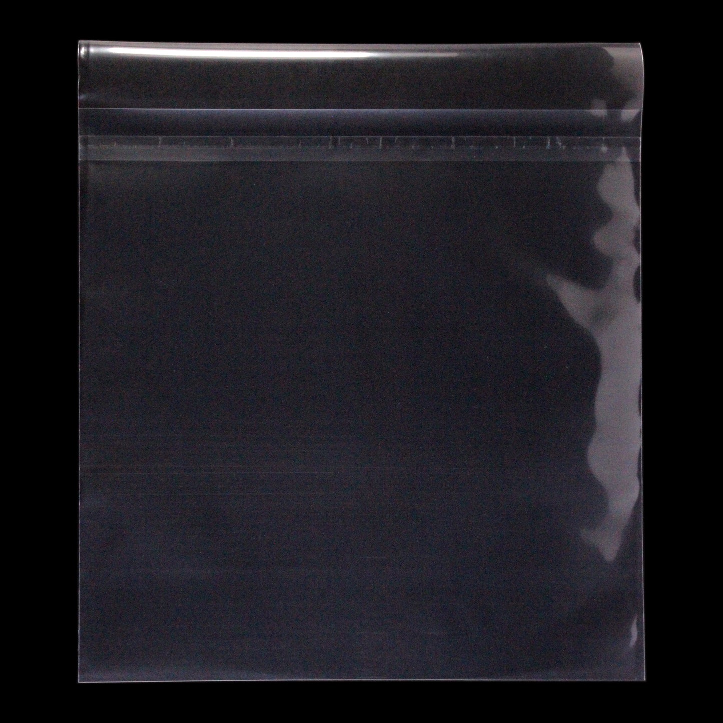 12" Inner Sleeves, Crystal Clear w/ Sealable Flap - 3 mil (25 pack)