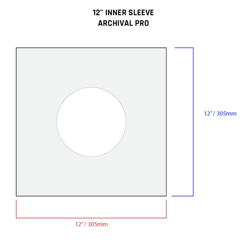 12" Inner Sleeves - All Styles (individual)