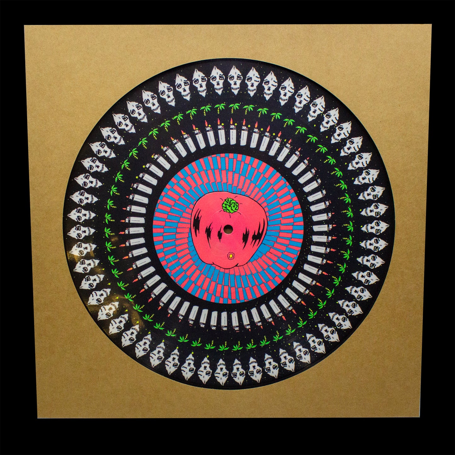 Picture Disc Jacket w/ Built-In Clear Inner Sleeve
