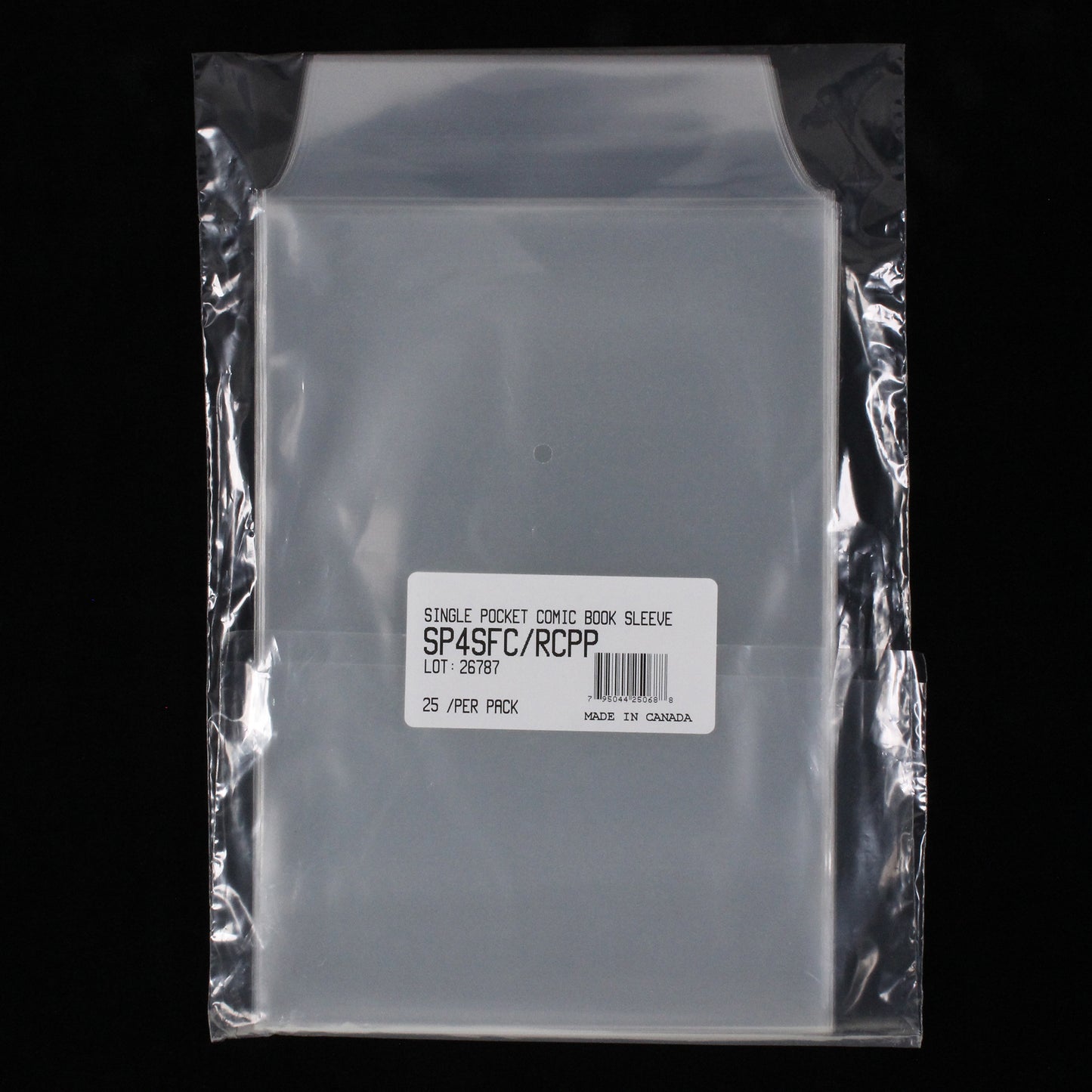 Comic Book Single Pocket Sleeves w/ Flap - 4mil (25 pack) - Vinyl Storage Solutions