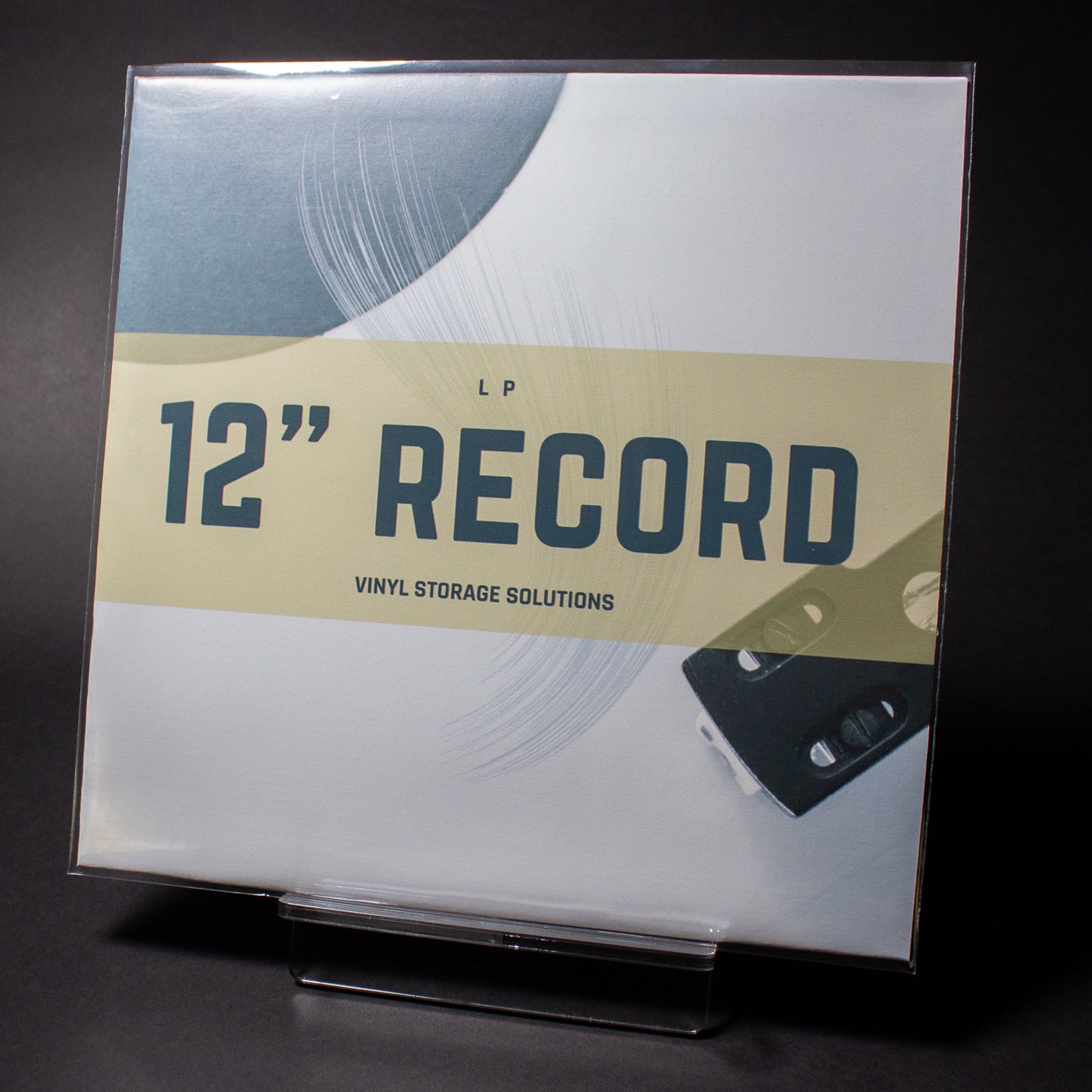 12" Single Pocket Outer Sleeves w/ No Flap - 4mil (25 pack) - Vinyl Storage Solutions