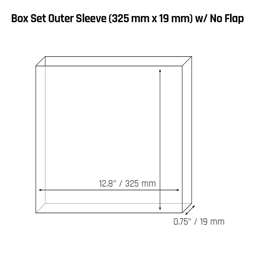 Slim Box Set Outer Sleeve (325 × 19 mm) - 3mil