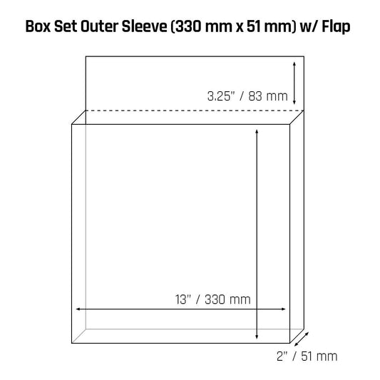 Box Set Outer Sleeve (330 mm x 51 mm) - 3mil