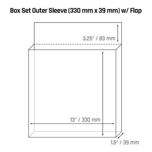 Box Set Outer Sleeve (330 mm x 39 mm) - 3mil