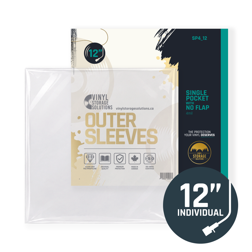 12" Outer Sleeves - All Styles (individual)