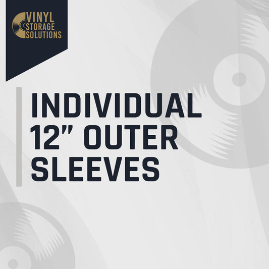 12" Outer Sleeves - All Styles (individual)