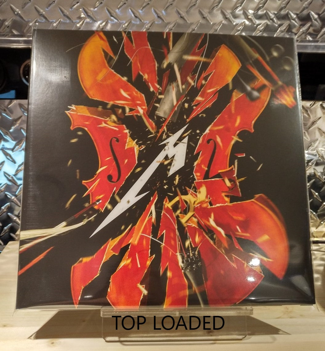 13" Single Pocket Outer Sleeves w/ No Flap - 4mil (25 pack) - Vinyl Storage Solutions