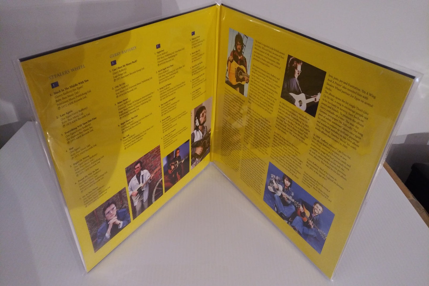 12.75" Gatefold Outer Sleeves w/ Two Flaps - 4mil (10 pack) - Vinyl Storage Solutions