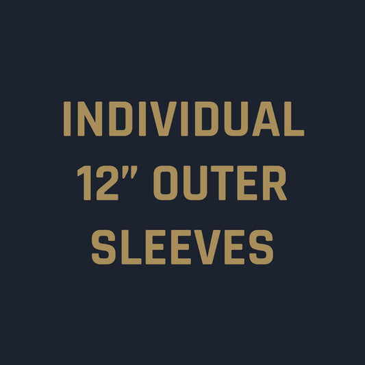 12" Outer Sleeves - All Styles (individual) - Vinyl Storage Solutions