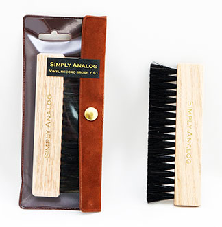 Simply Analog Brush - Goat Hair - Vinyl Storage Solutions