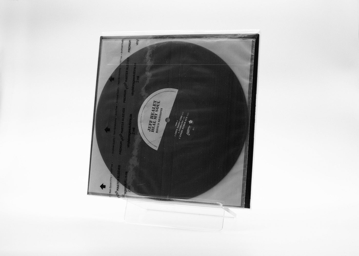 10" Dual Pocket Outer Sleeves w/ Two Flaps - 4mil (25 pack) - Vinyl Storage Solutions