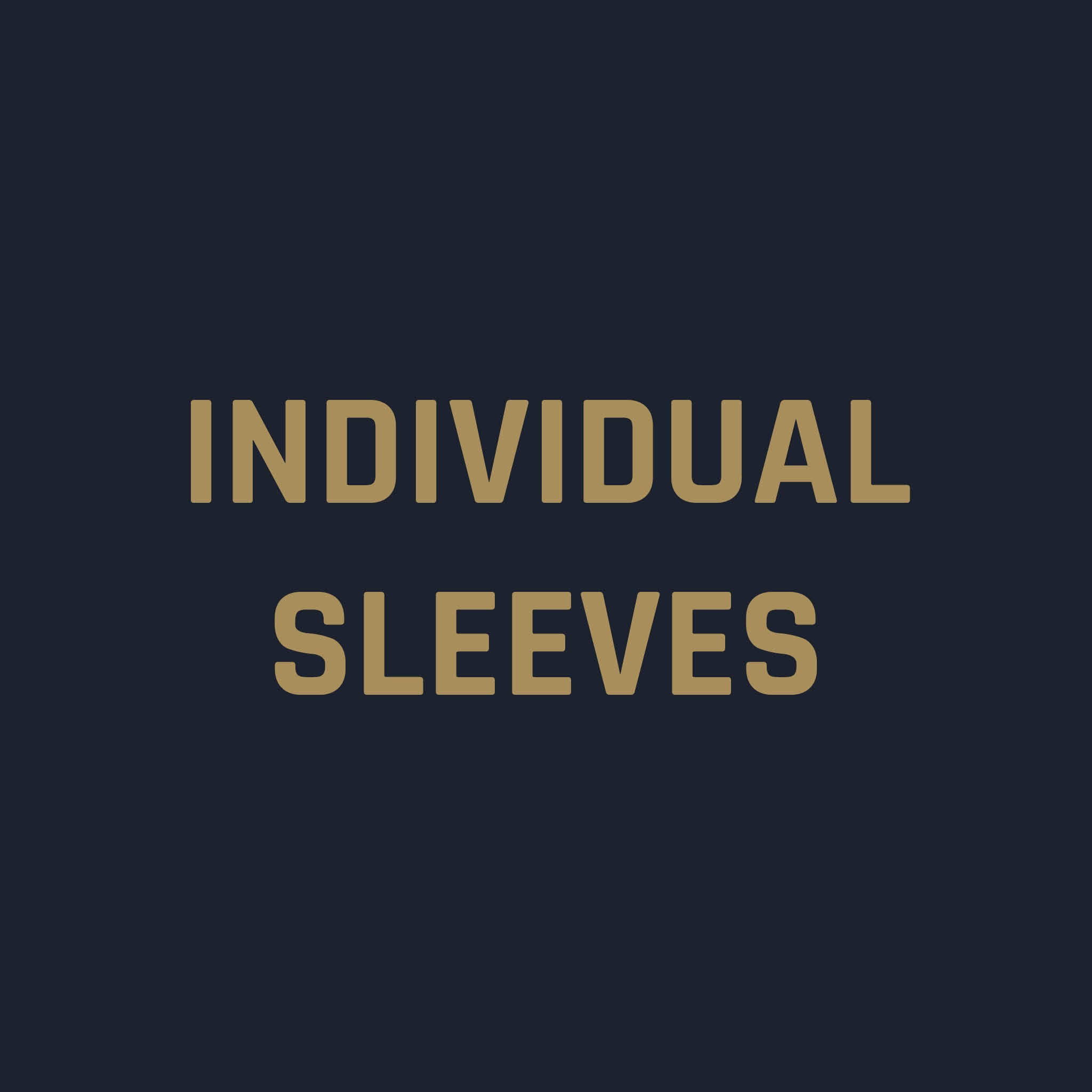 Individual Sleeves Vinyl Storage Solutions