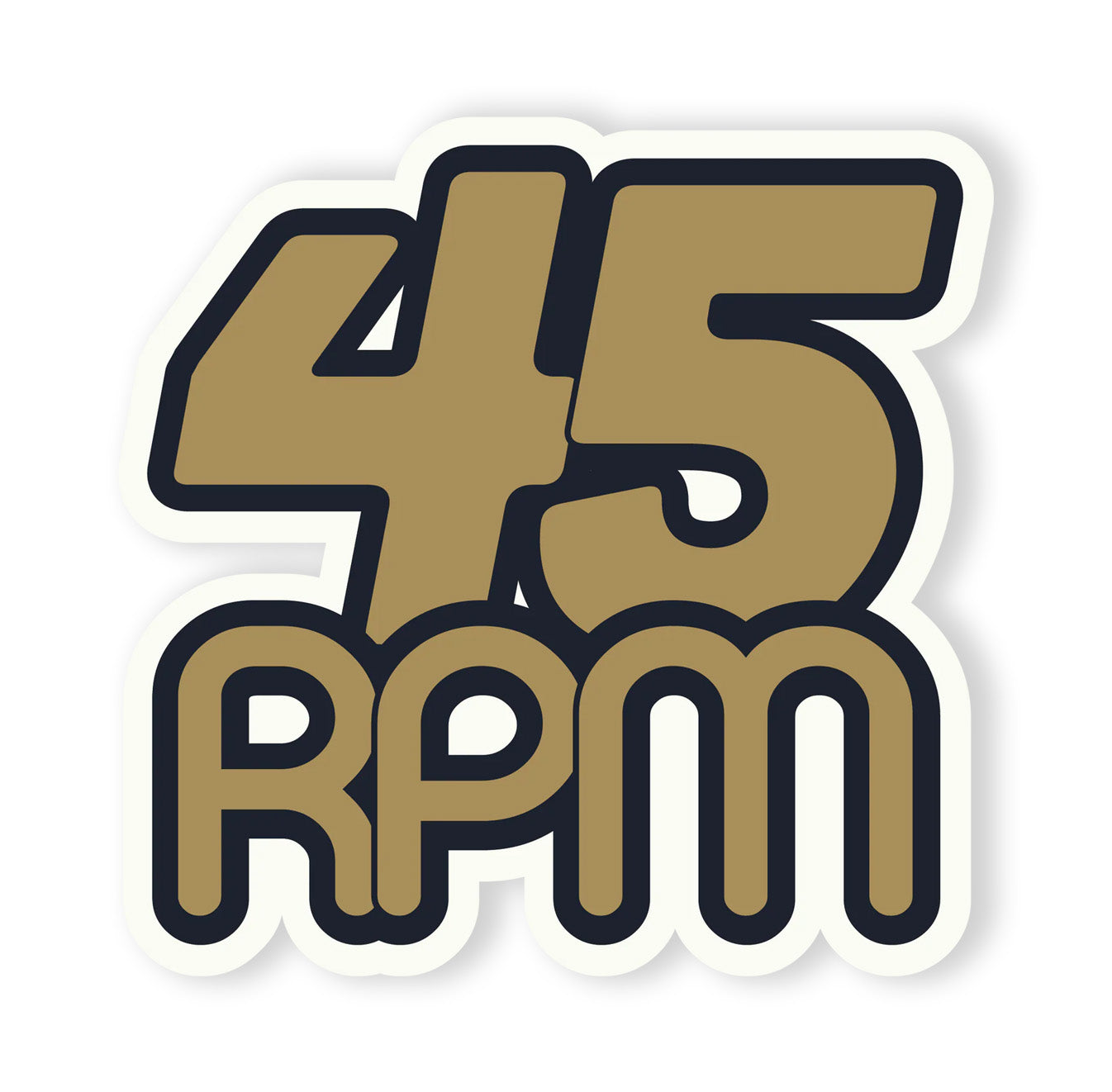 45 RPM Sticker (individual)