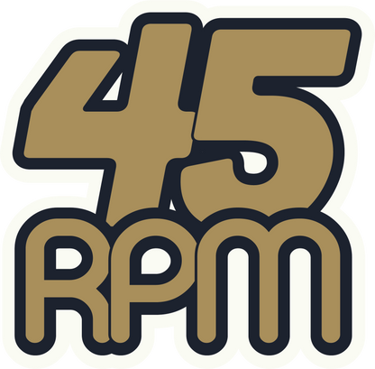 45 RPM Sticker (individual)