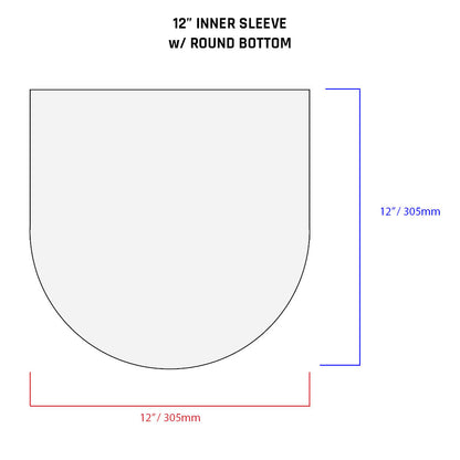 12" Inner Sleeves - All Styles (individual)