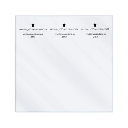 12" Inner Sleeves w/ Rice Paper - 2mil (25 pack)