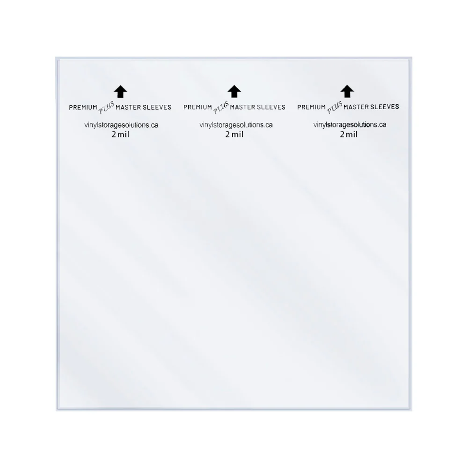 12" Inner Sleeves w/ Rice Paper - 2mil (25 pack)