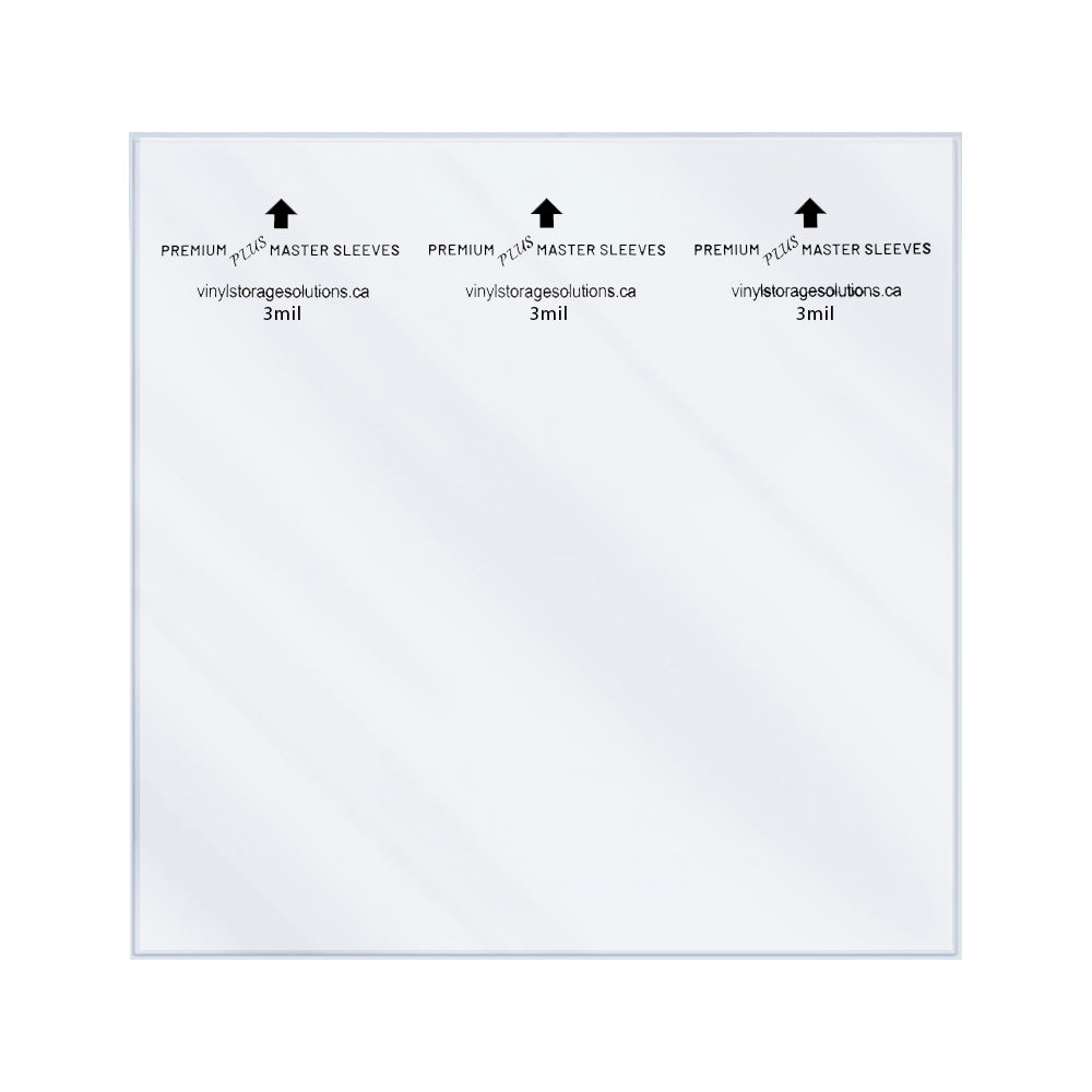 12" Inner Sleeves w/ Rice Paper - 3mil (25 pack)