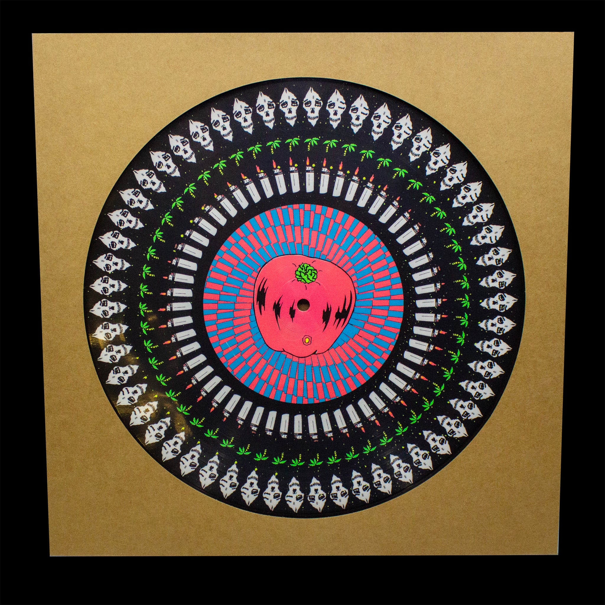Picture Disc Jacket w/ Built-In Clear Inner Sleeve