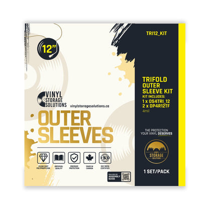 12" Tri-Fold Outer Sleeve Kit