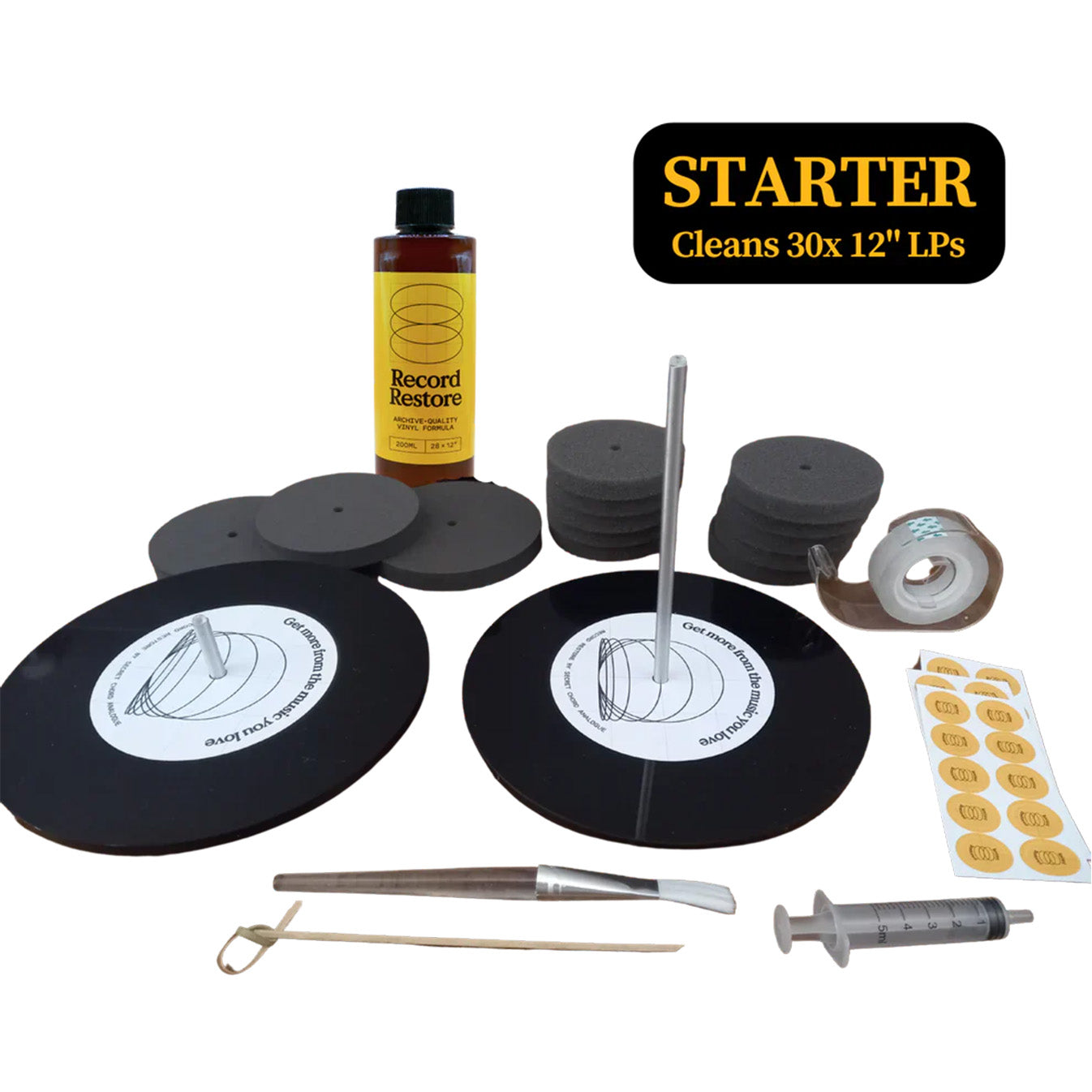 Secret Chord Analogue - Record Restore Starter Box Set