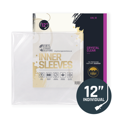 12" Inner Sleeves - All Styles (individual)