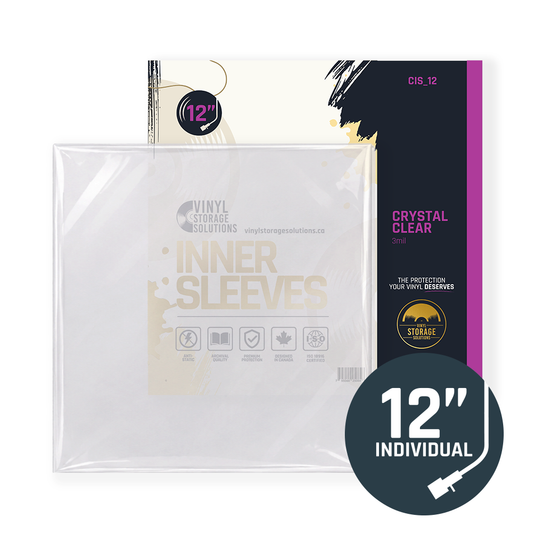 12" Inner Sleeves - All Styles (individual)