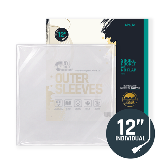 12" Outer Sleeves - All Styles (individual)