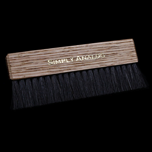 Simply Analog Brush - Goat Hair - Vinyl Storage Solutions