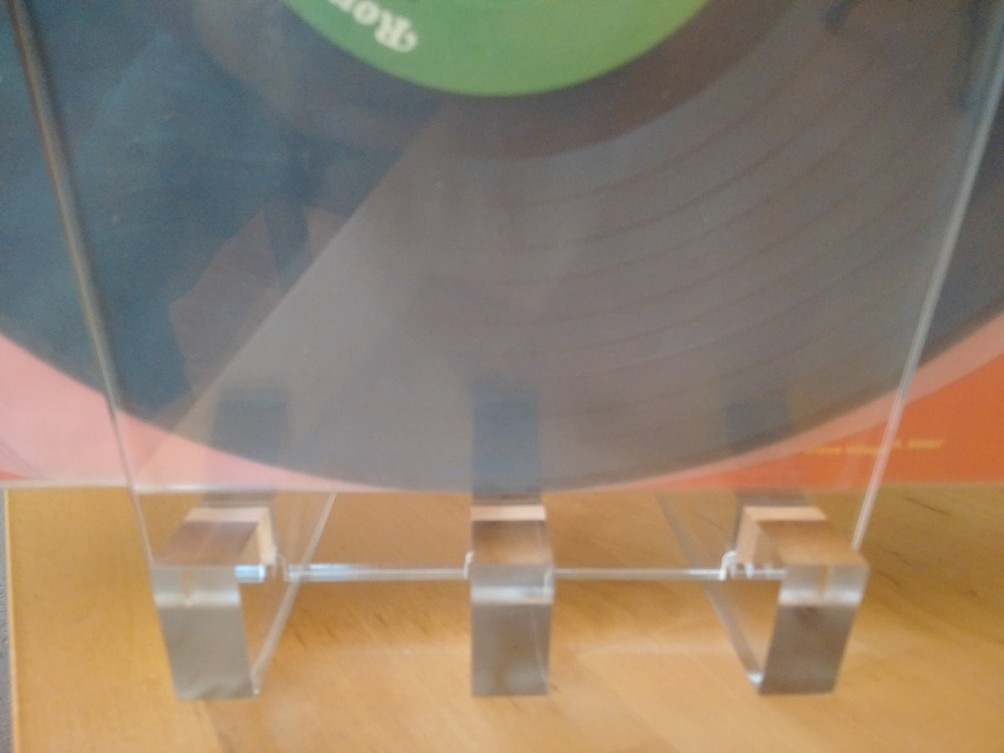 Acrylic Record Stand - 30 LP Holder - Vinyl Storage Solutions