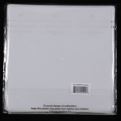 10" Inner Sleeves w/ Rice Paper - 2mil (25 pack)